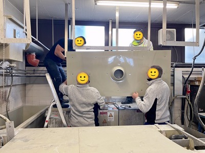 Teilerneuerung unserer Galvanik